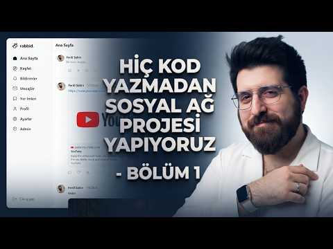 Google Antigravity ile Sıfırdan Sosyal Ağ Yapıyorum! | Bölüm 1