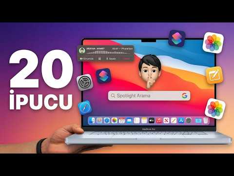 4 Dakikada 20 Mac İpucu